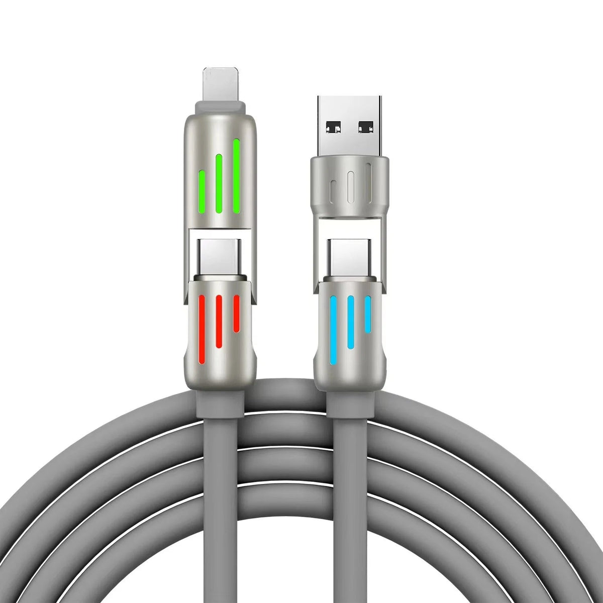 FlexCoil™ Pro – Retractable Fast-Charging Cable - BYS