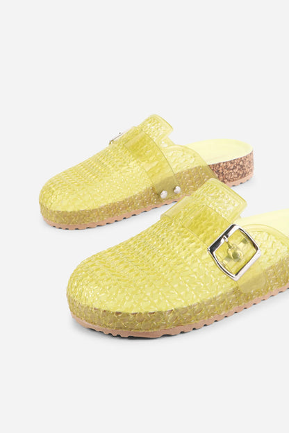Luna Woven Jelly Mules