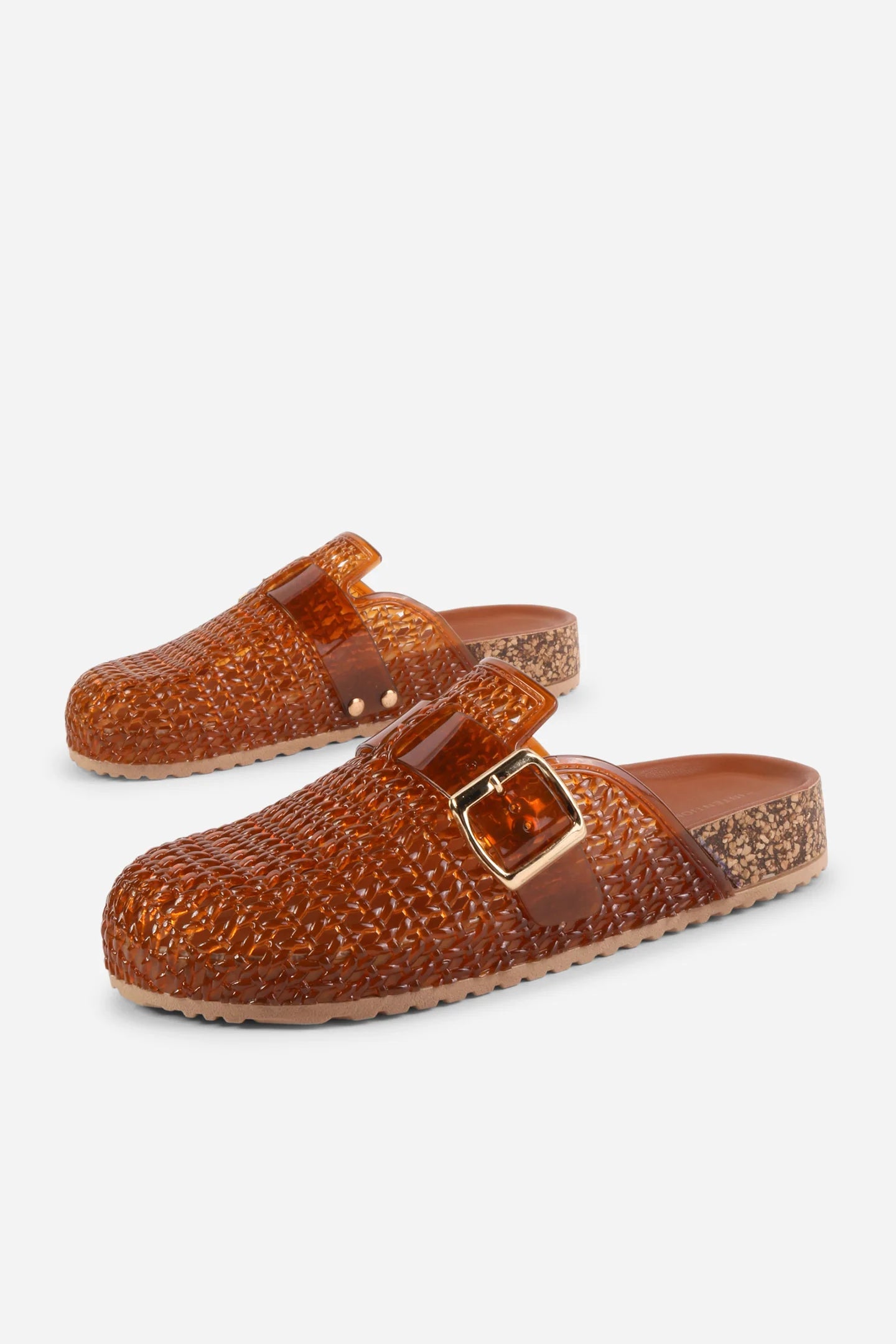 Luna Woven Jelly Mules
