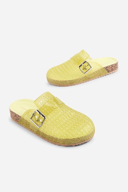 Luna Woven Jelly Mules