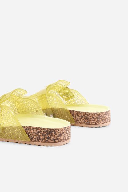 Luna Woven Jelly Mules