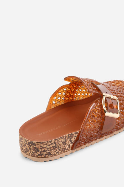 Luna Woven Jelly Mules