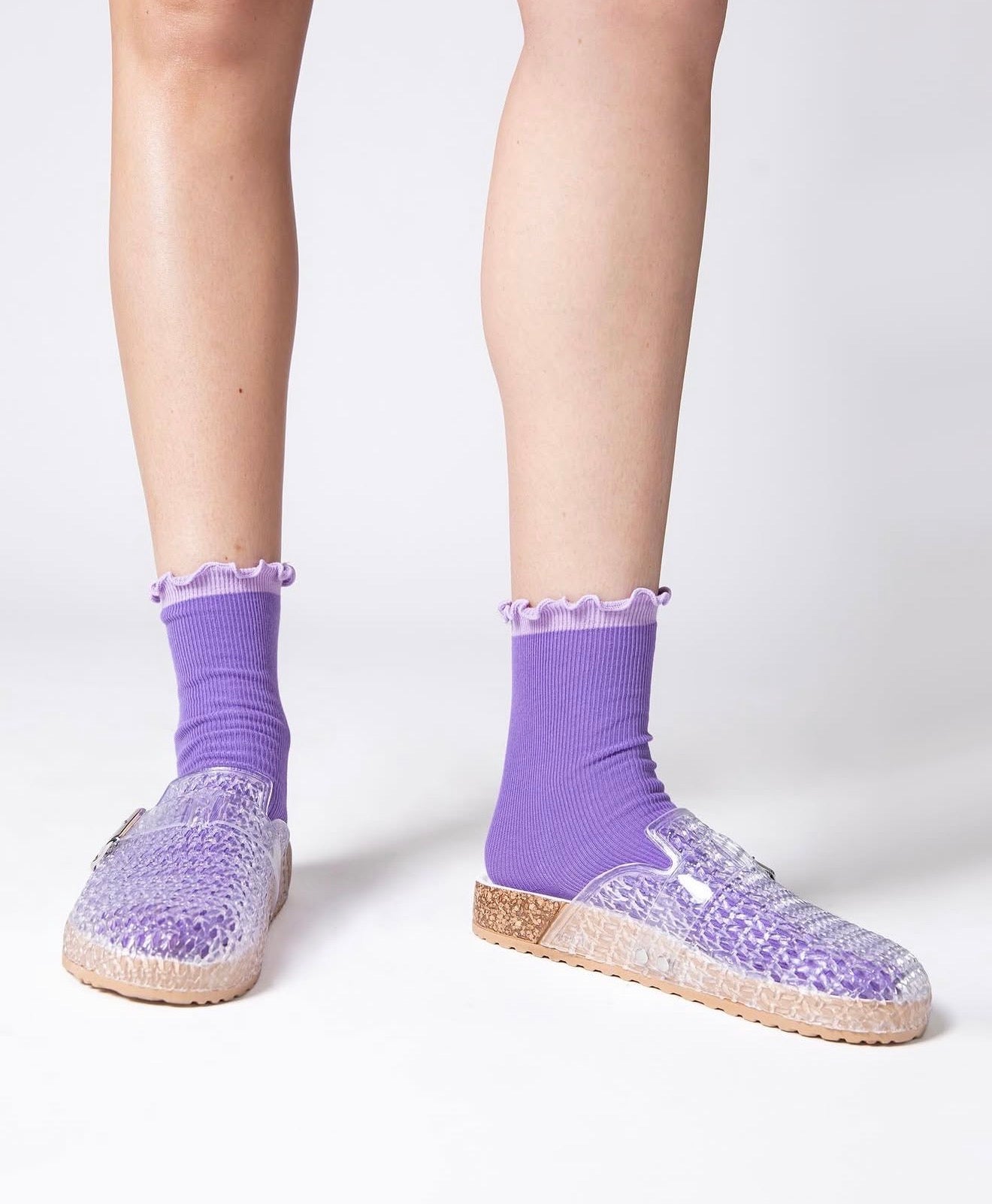 Luna Woven Jelly Mules