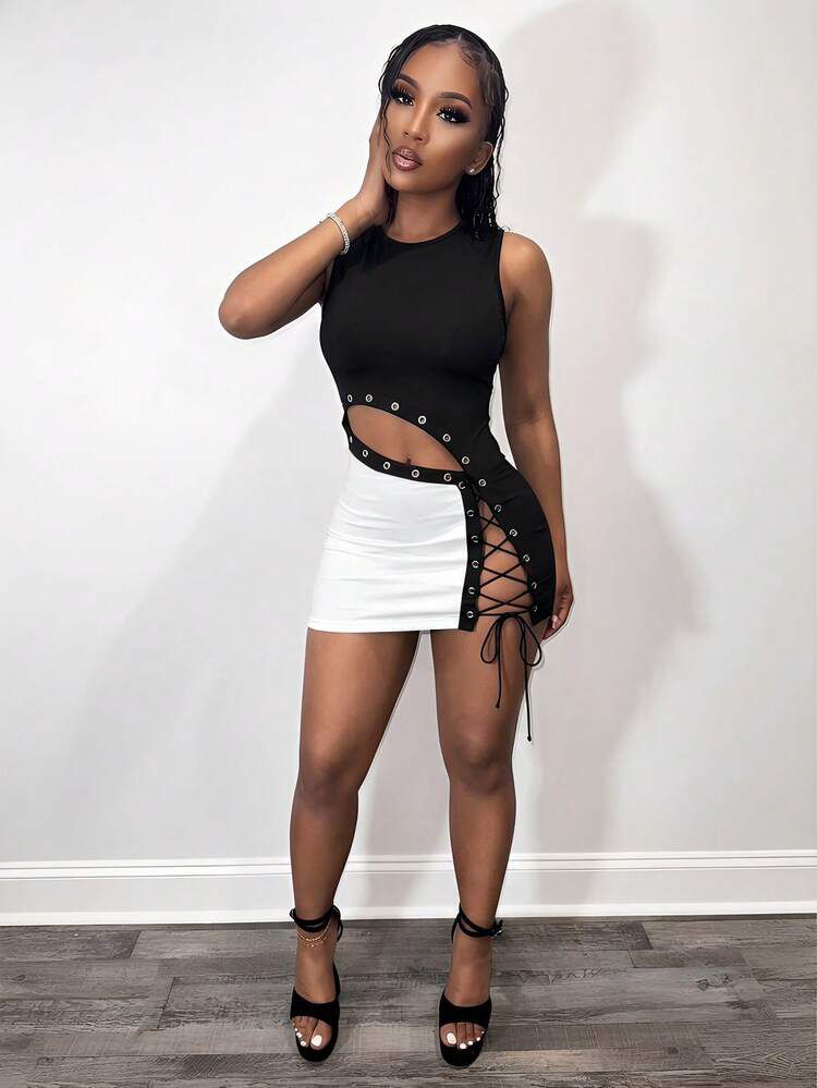 Allure Midnight Backless Dress - BYS