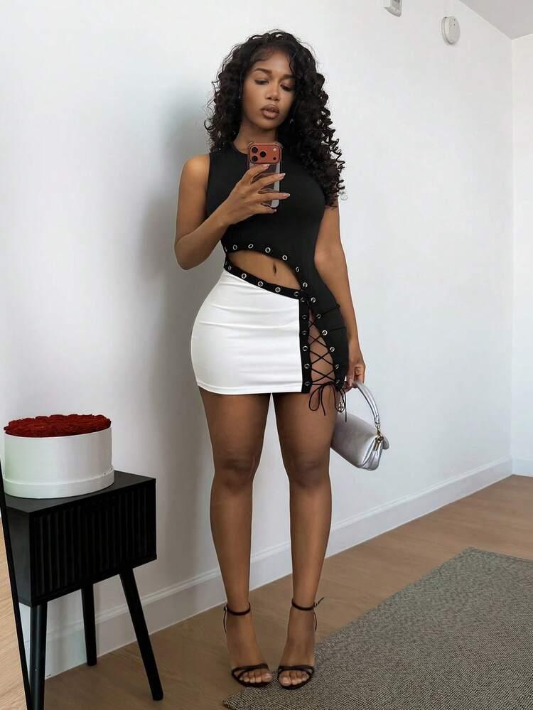 Allure Midnight Backless Dress - BYS