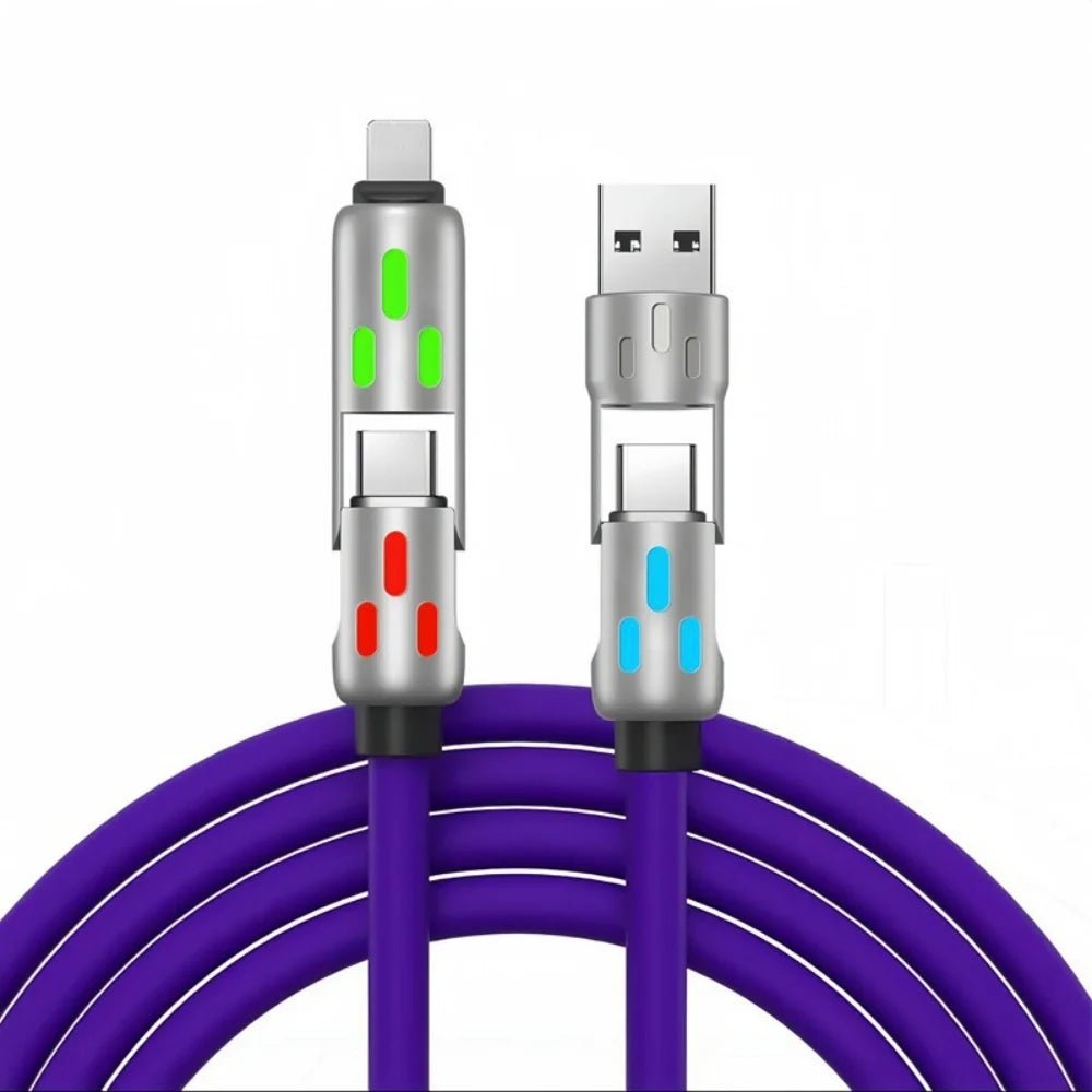 FlexCoil™ Pro – Retractable Fast-Charging Cable - BYS
