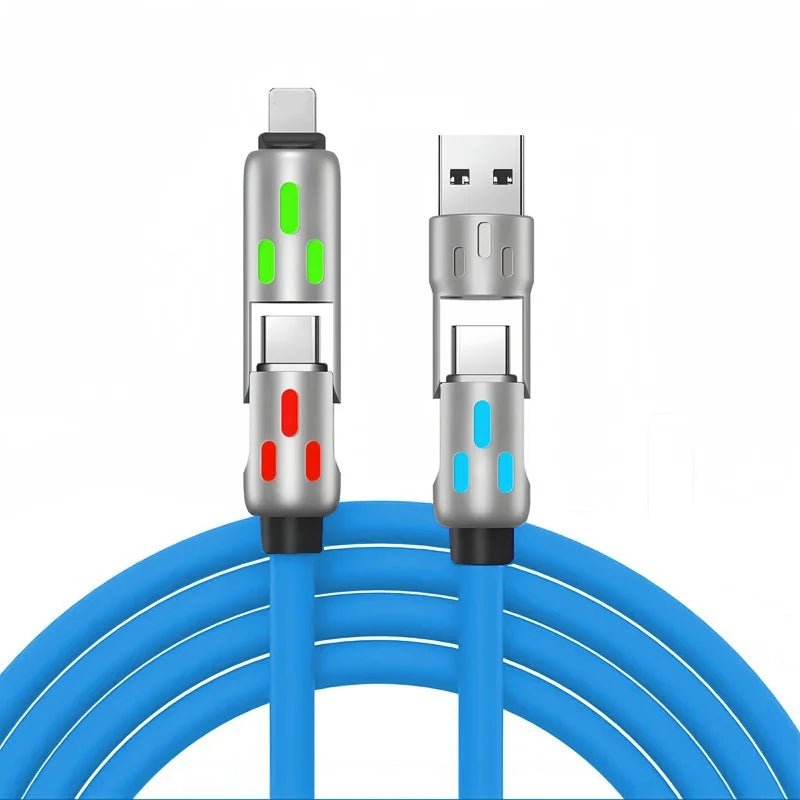 FlexCoil™ Pro – Retractable Fast-Charging Cable - BYS