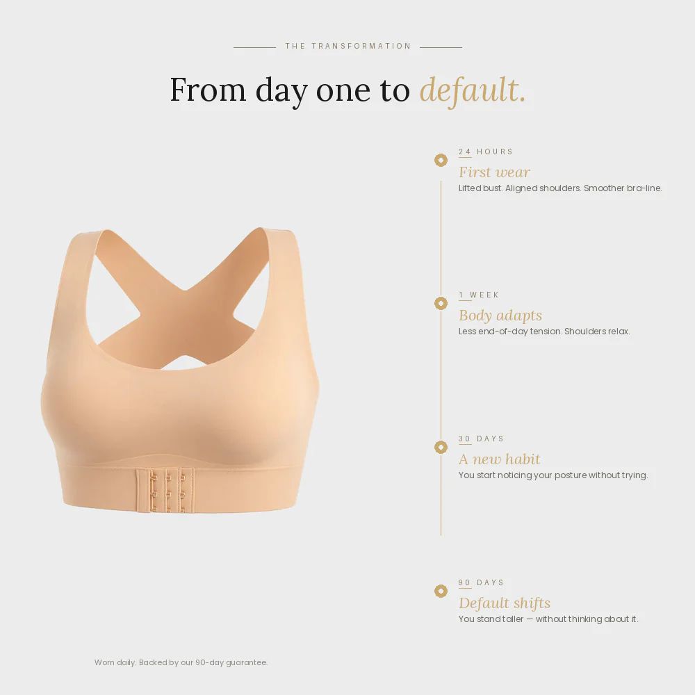Sculpt Posture Bra — Wireless Front-Closure - BYS