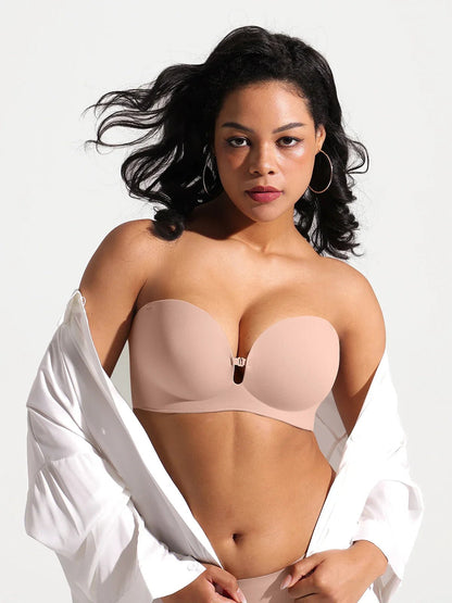Seamless Ice Silk Bra | Wireless Front-Closure Comfort | BYS - BYS