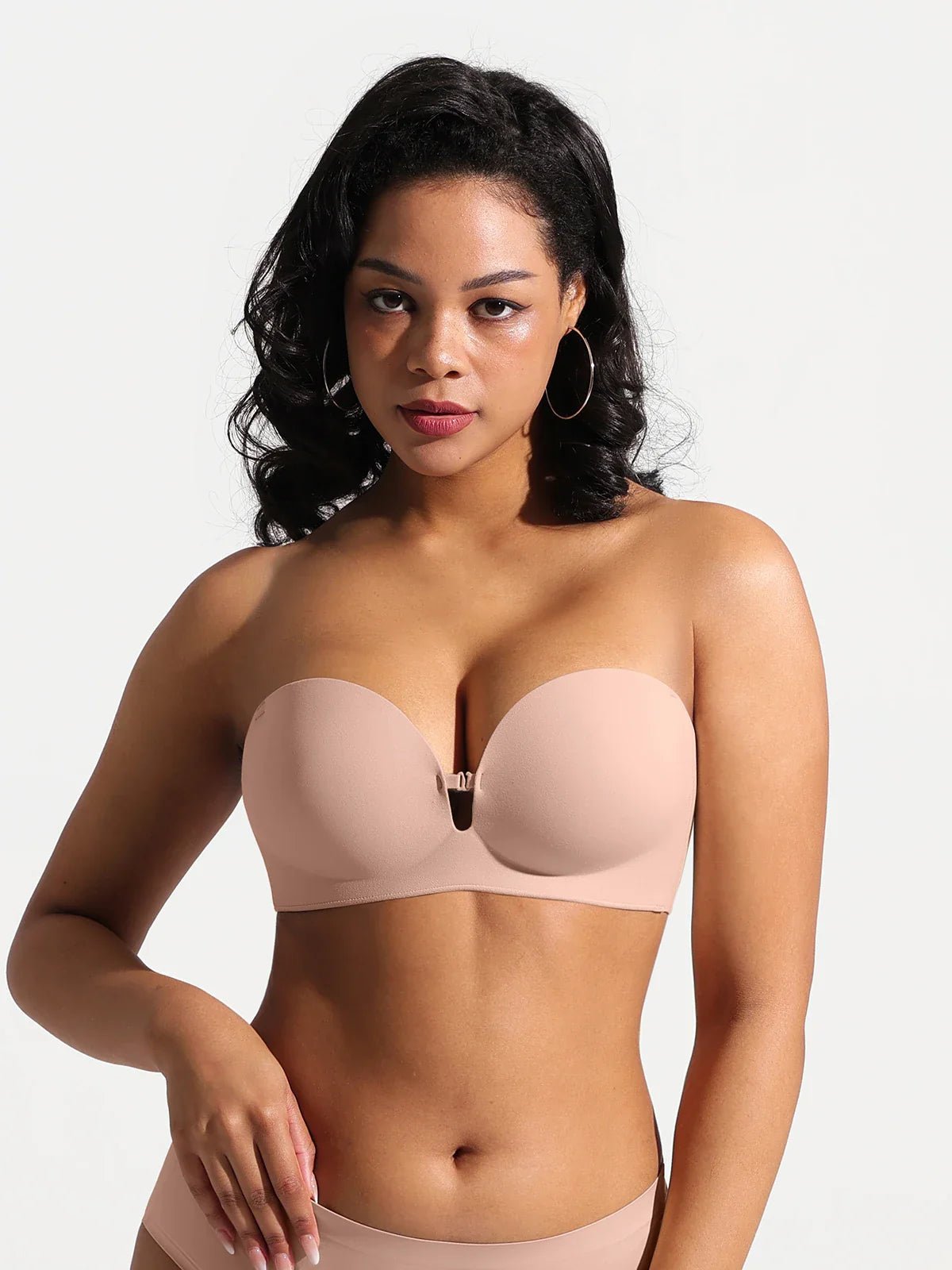 Seamless Ice Silk Bra | Wireless Front-Closure Comfort | BYS - BYS