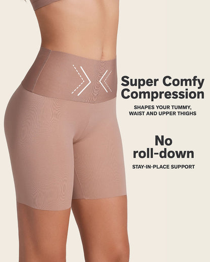 StayPut™ Anti Roll-Down Seamless Shaper Short - BYS